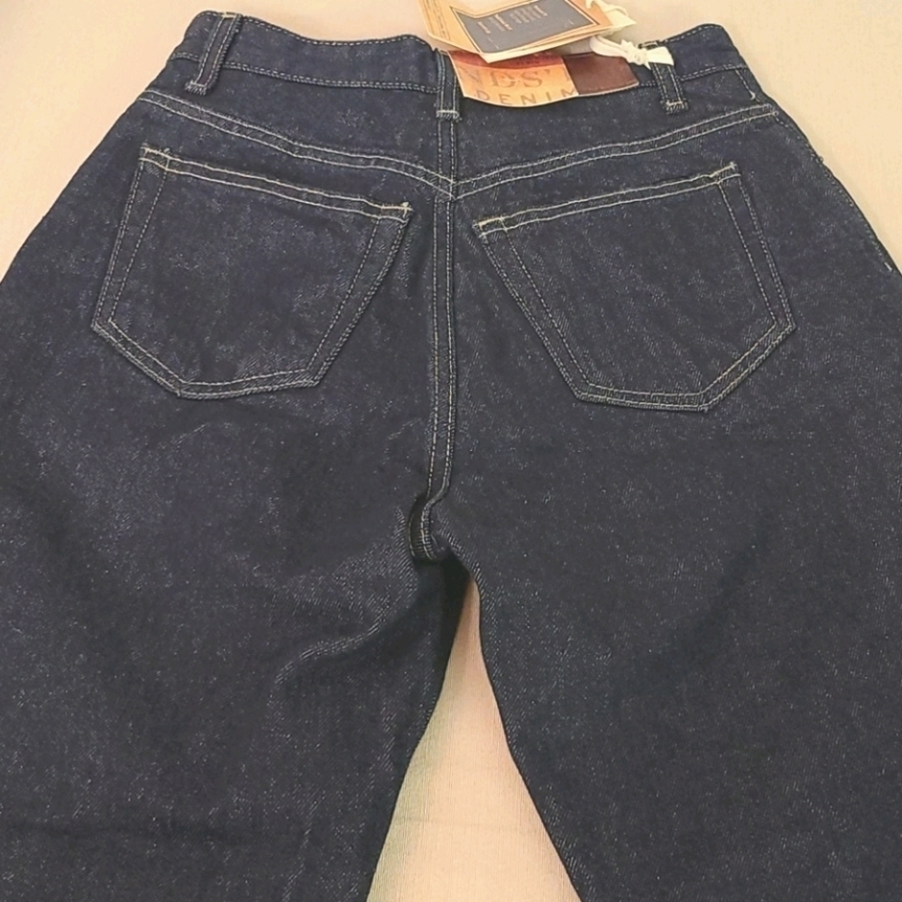 NWT LANDS END JEANS SZ 4P 90s Style